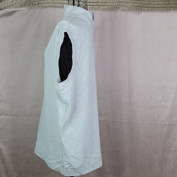 BIG SKY OUTFITTERS Gray Sleeveless Men's Shirt Medium - Picture 3 of 5